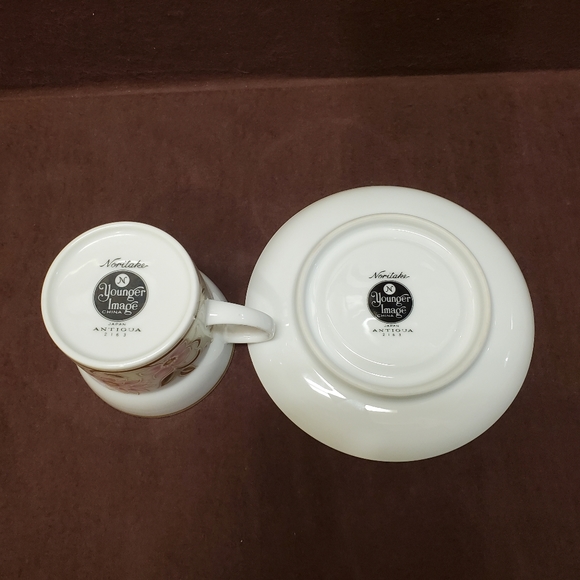 Noritake Dining Antigua By Noritake Younger Image China Cup Saucer Poshmark